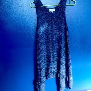 Tank pullover sweater